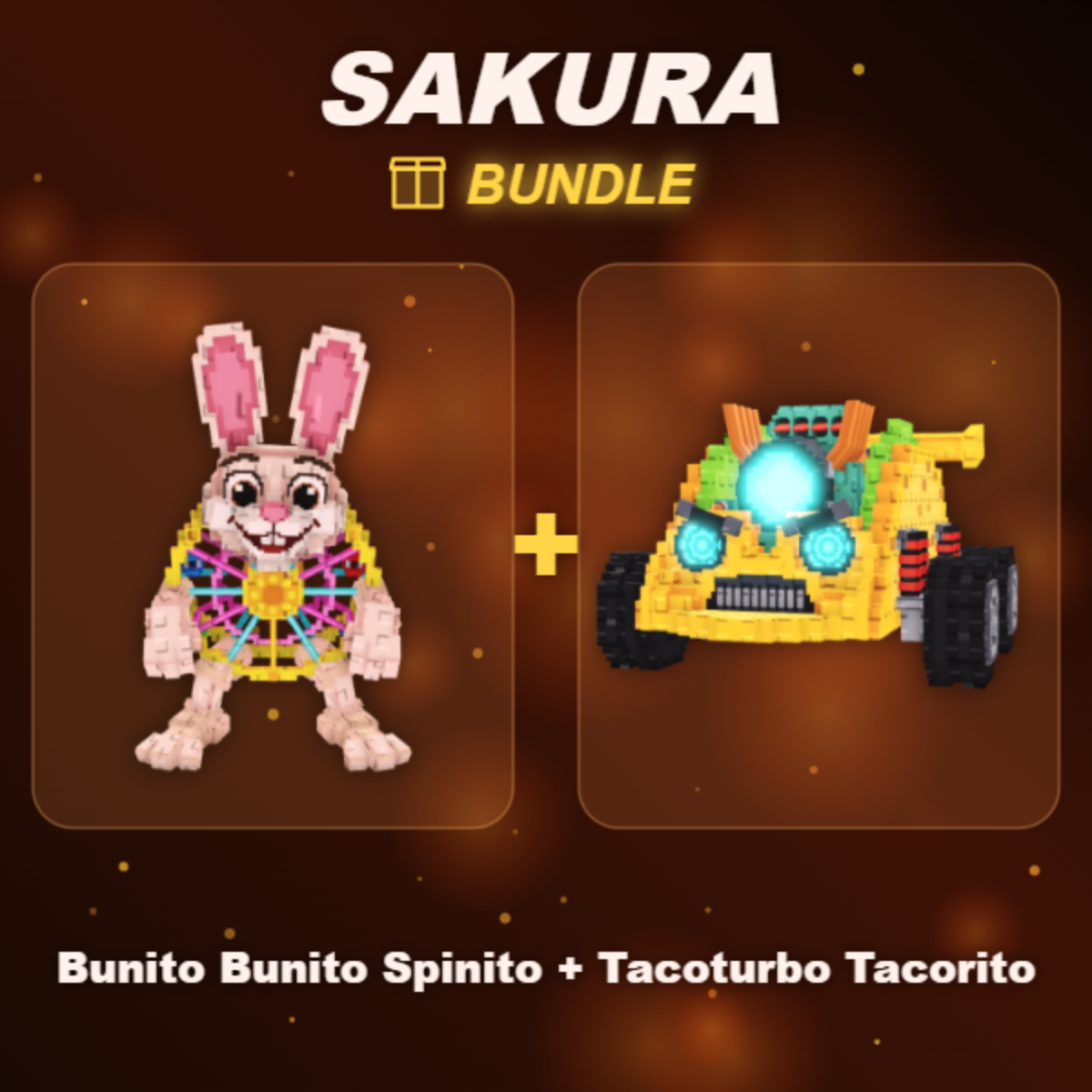 📦 BUNDLE ⭐ Bunito Bunito Spinito + Tacoturbo Tacorito ⭐