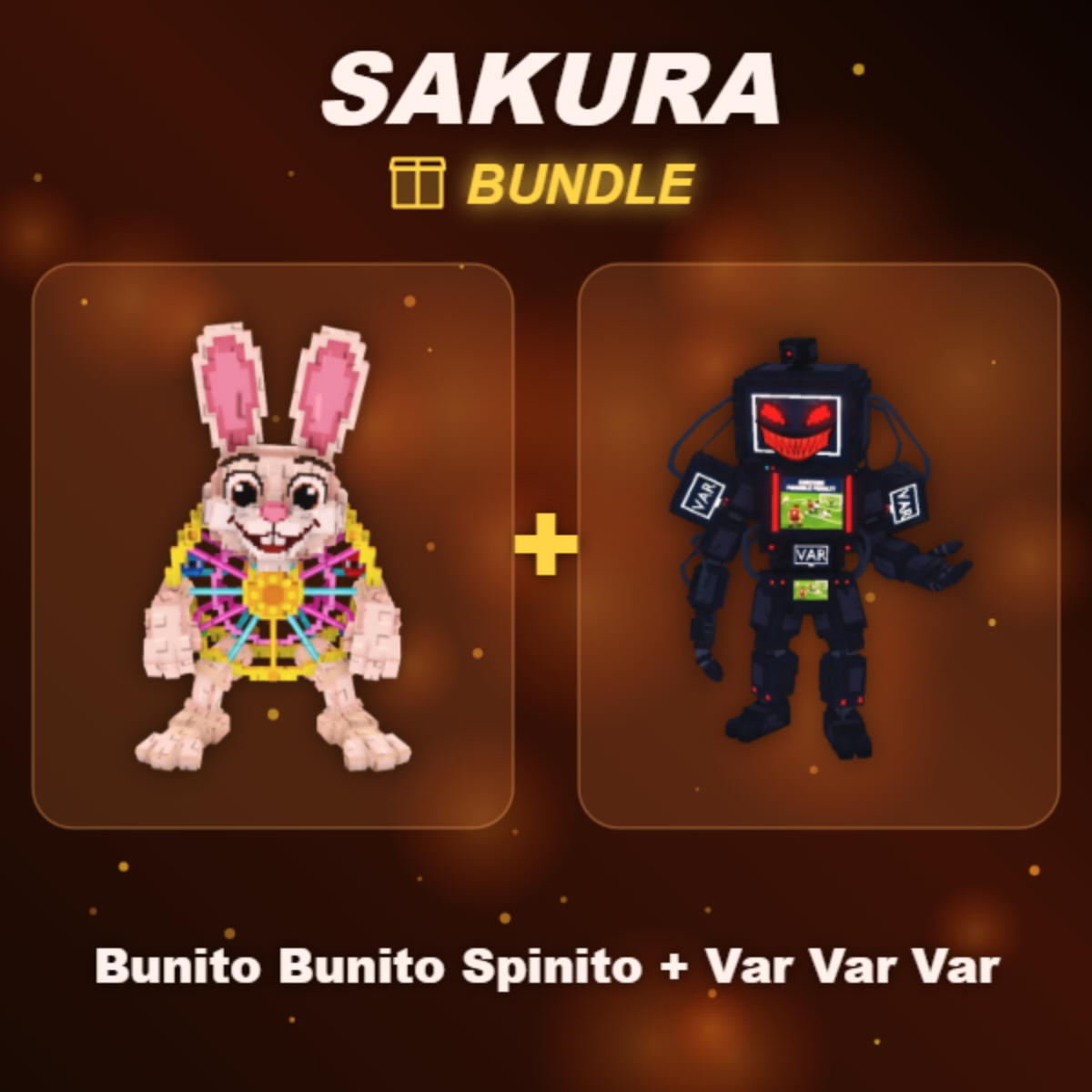 📦 BUNDLE ⭐ Bunito Bunito Spinito + Var Var Var ⭐