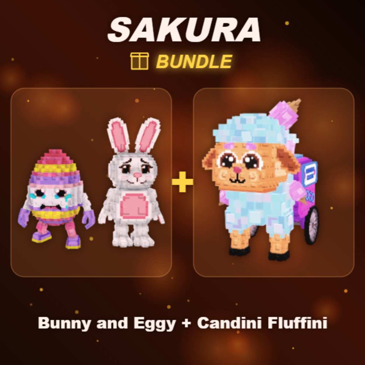 📦 BUNDLE ⭐ Bunny and Eggy + Candini Fluffini ⭐