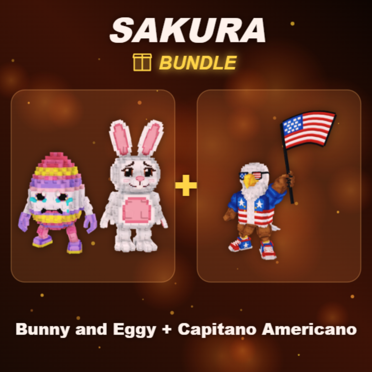 📦 BUNDLE ⭐ Bunny and Eggy + Capitano Americano ⭐