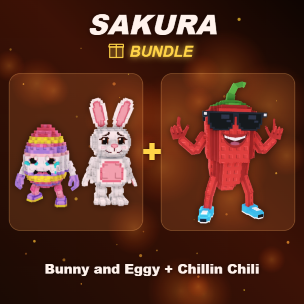 📦 BUNDLE ⭐ Bunny and Eggy + Chillin Chili ⭐
