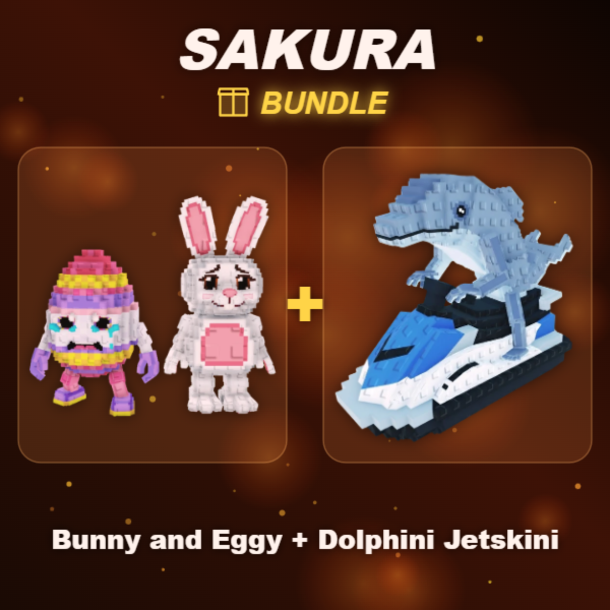 📦 BUNDLE ⭐ Bunny and Eggy + Dolphini Jetskini ⭐