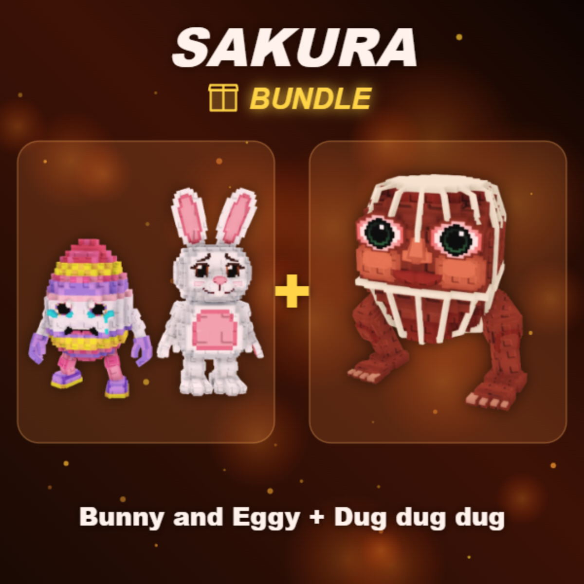 📦 BUNDLE ⭐ Bunny and Eggy + Dug dug dug ⭐