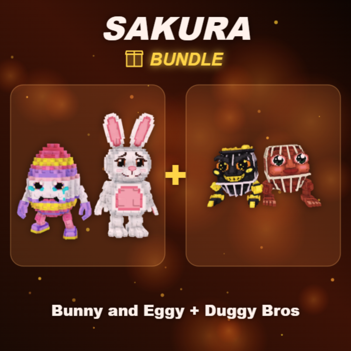 📦 BUNDLE ⭐ Bunny and Eggy + Duggy Bros ⭐