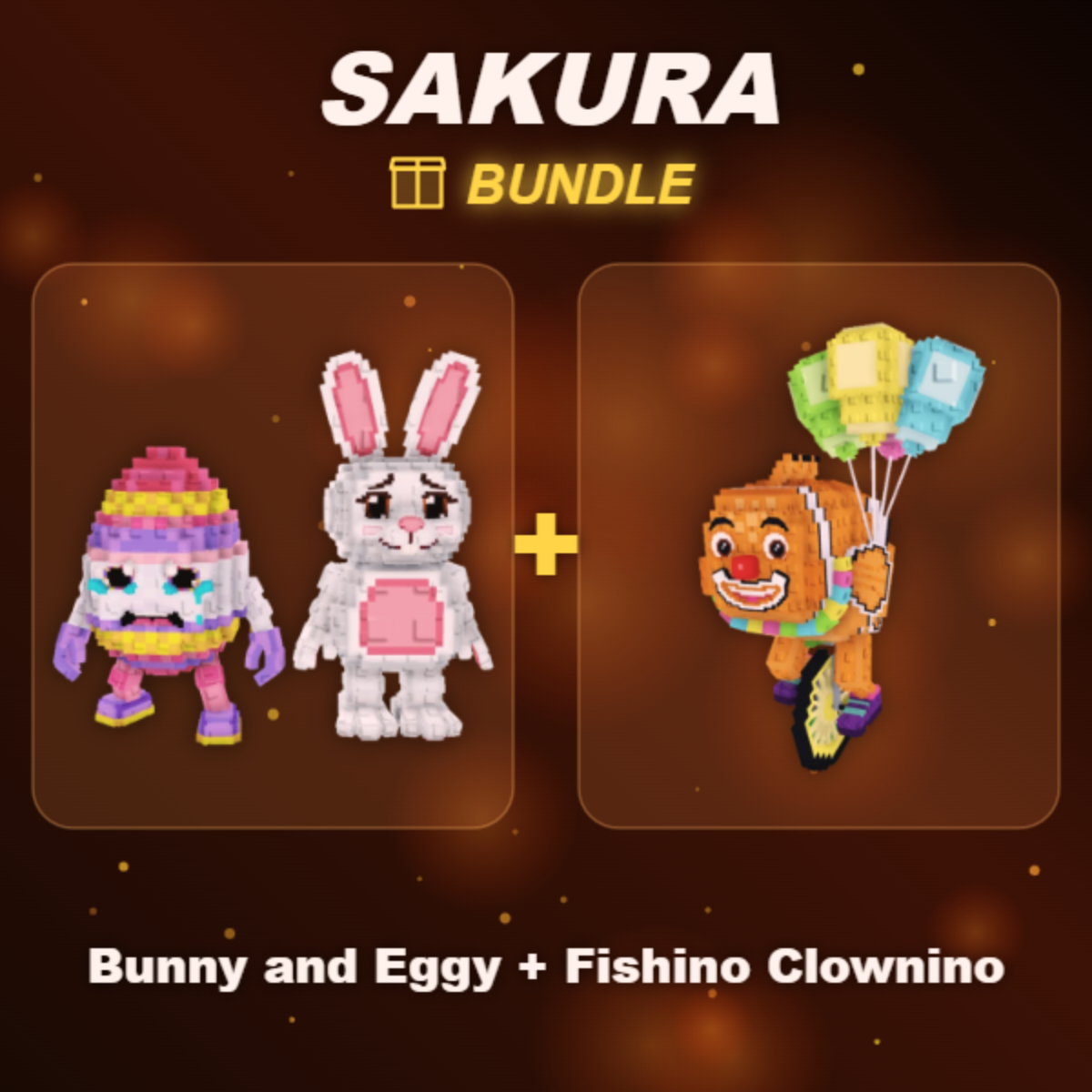 📦 BUNDLE ⭐ Bunny and Eggy + Fishino Clownino ⭐