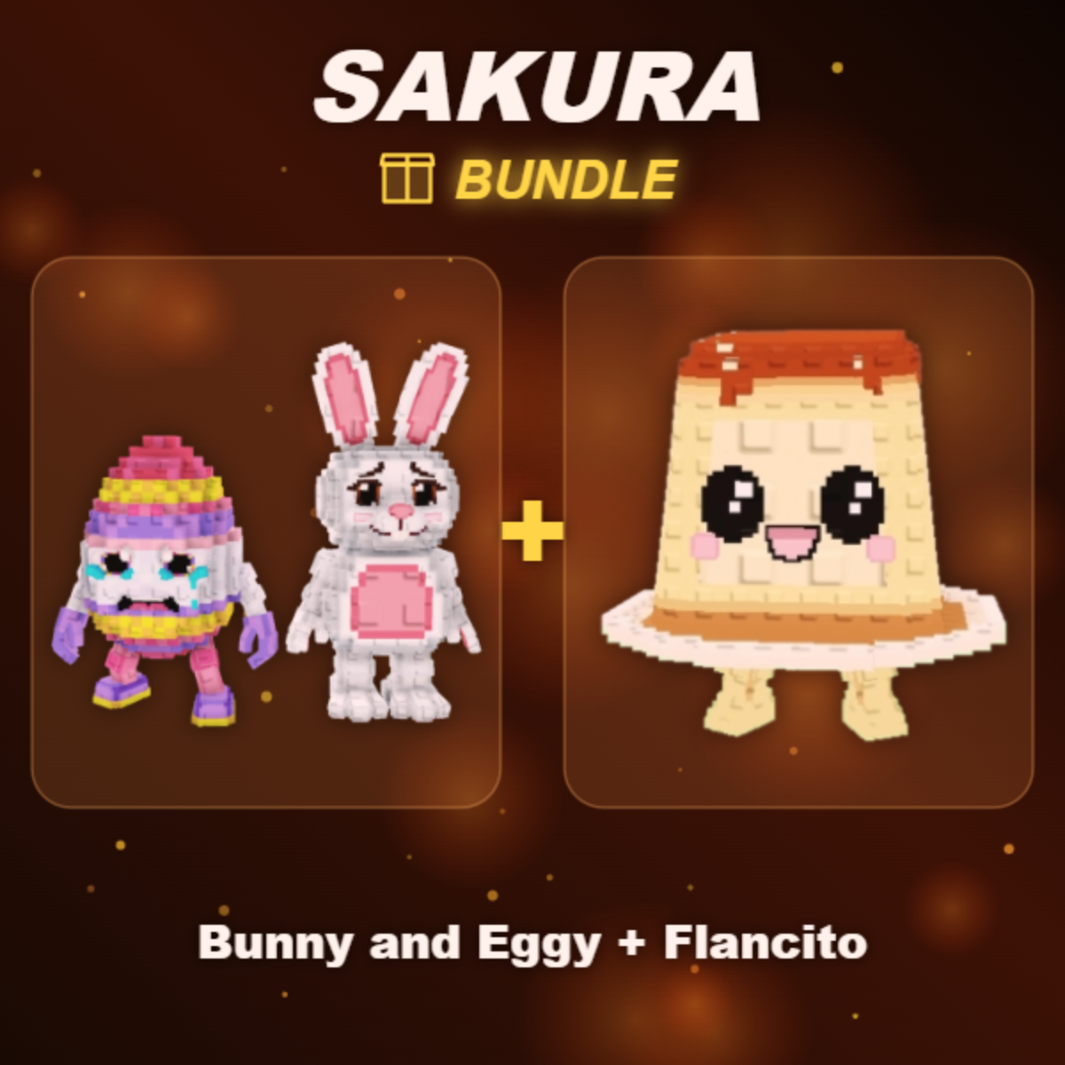 📦 BUNDLE ⭐ Bunny and Eggy + Flancito ⭐