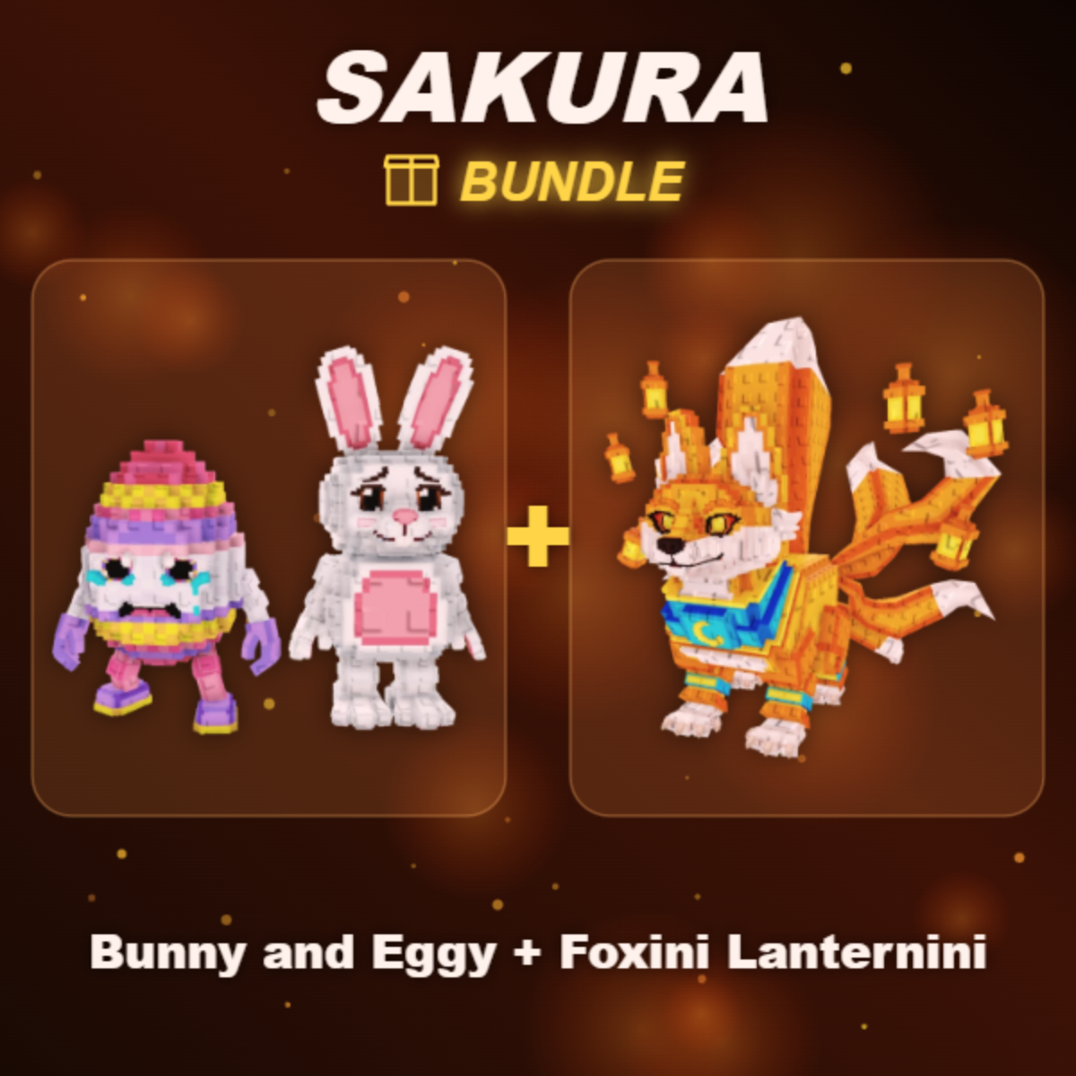 📦 BUNDLE ⭐ Bunny and Eggy + Foxini Lanternini ⭐
