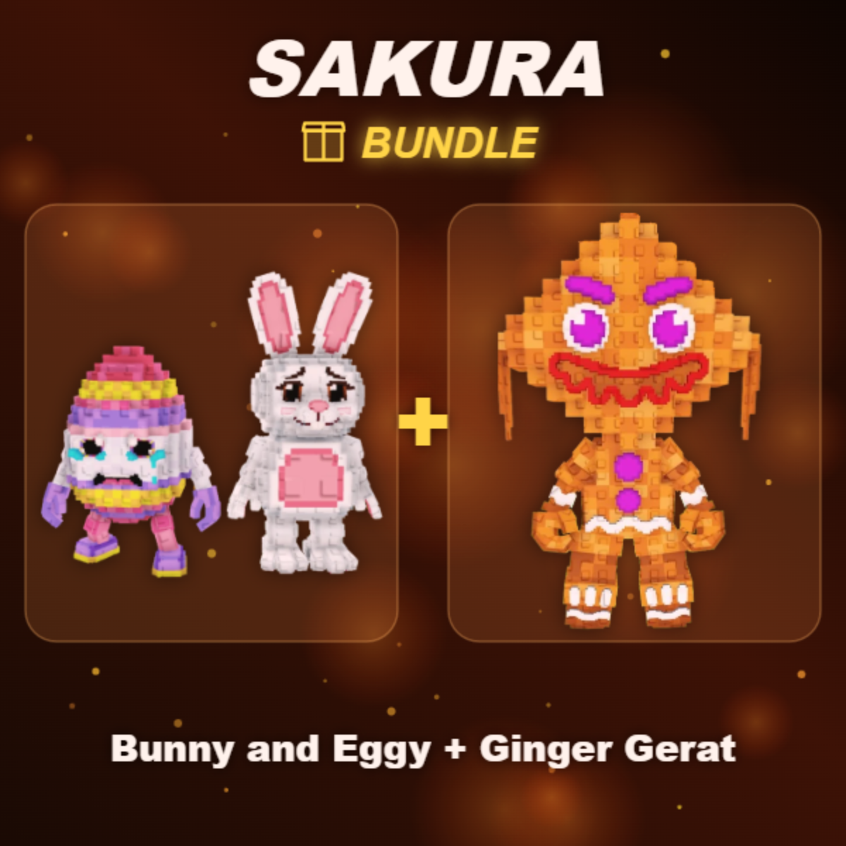 📦 BUNDLE ⭐ Bunny and Eggy + Ginger Gerat ⭐