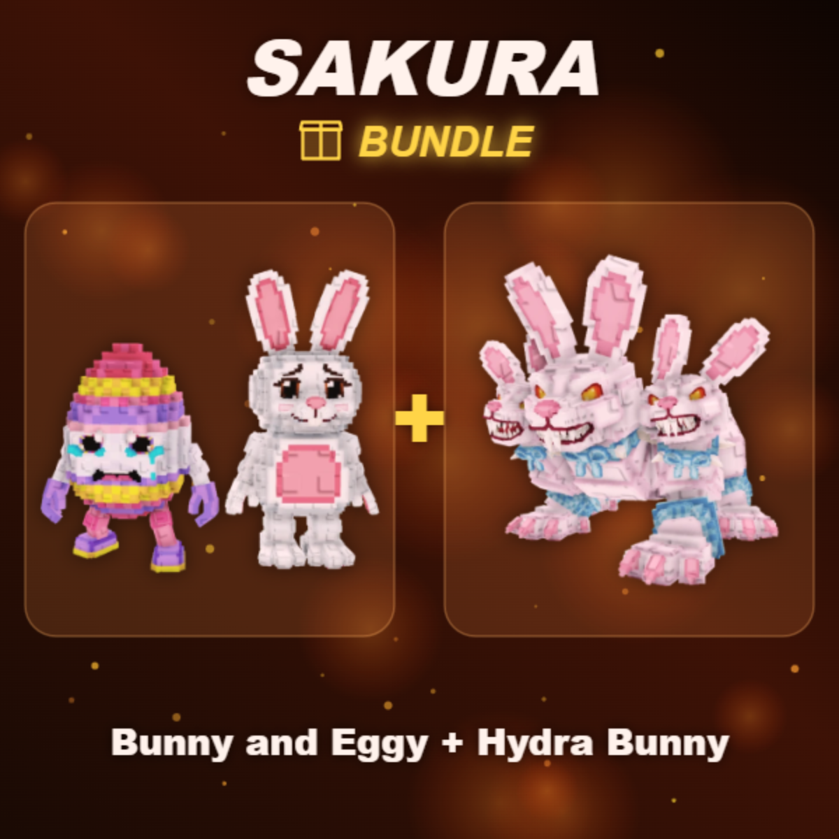 📦 BUNDLE ⭐ Bunny and Eggy + Hydra Bunny ⭐