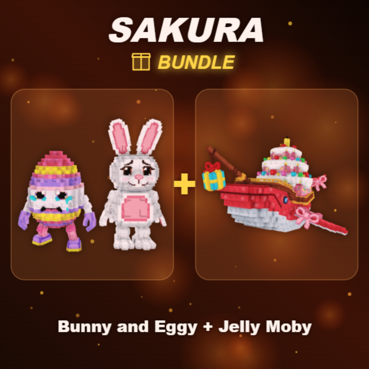 📦 BUNDLE ⭐ Bunny and Eggy + Jelly Moby ⭐