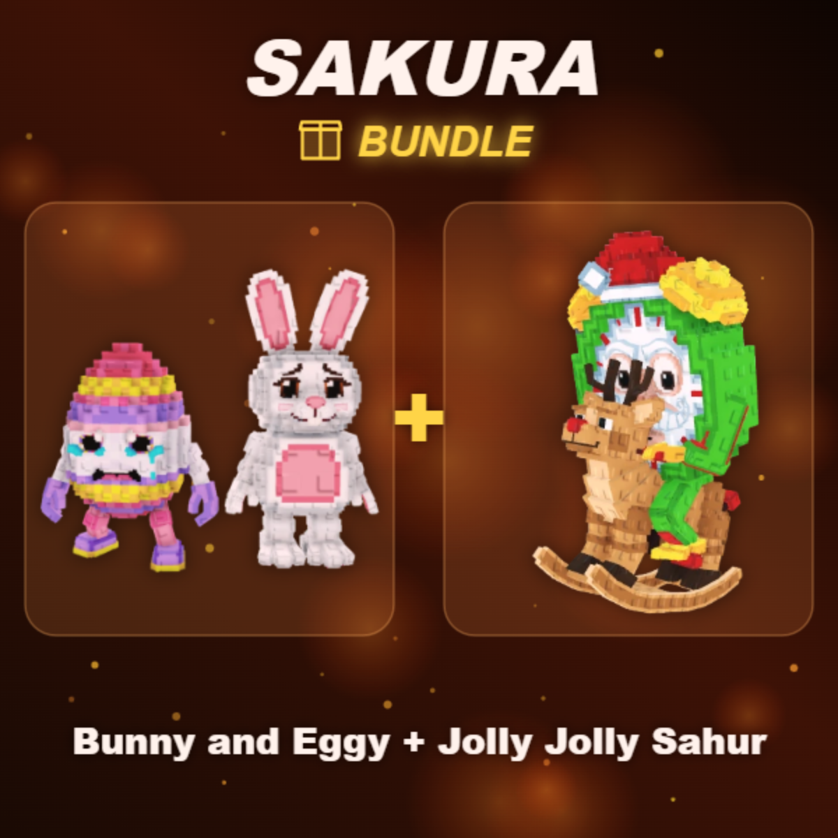 📦 BUNDLE ⭐ Bunny and Eggy + Jolly Jolly Sahur ⭐
