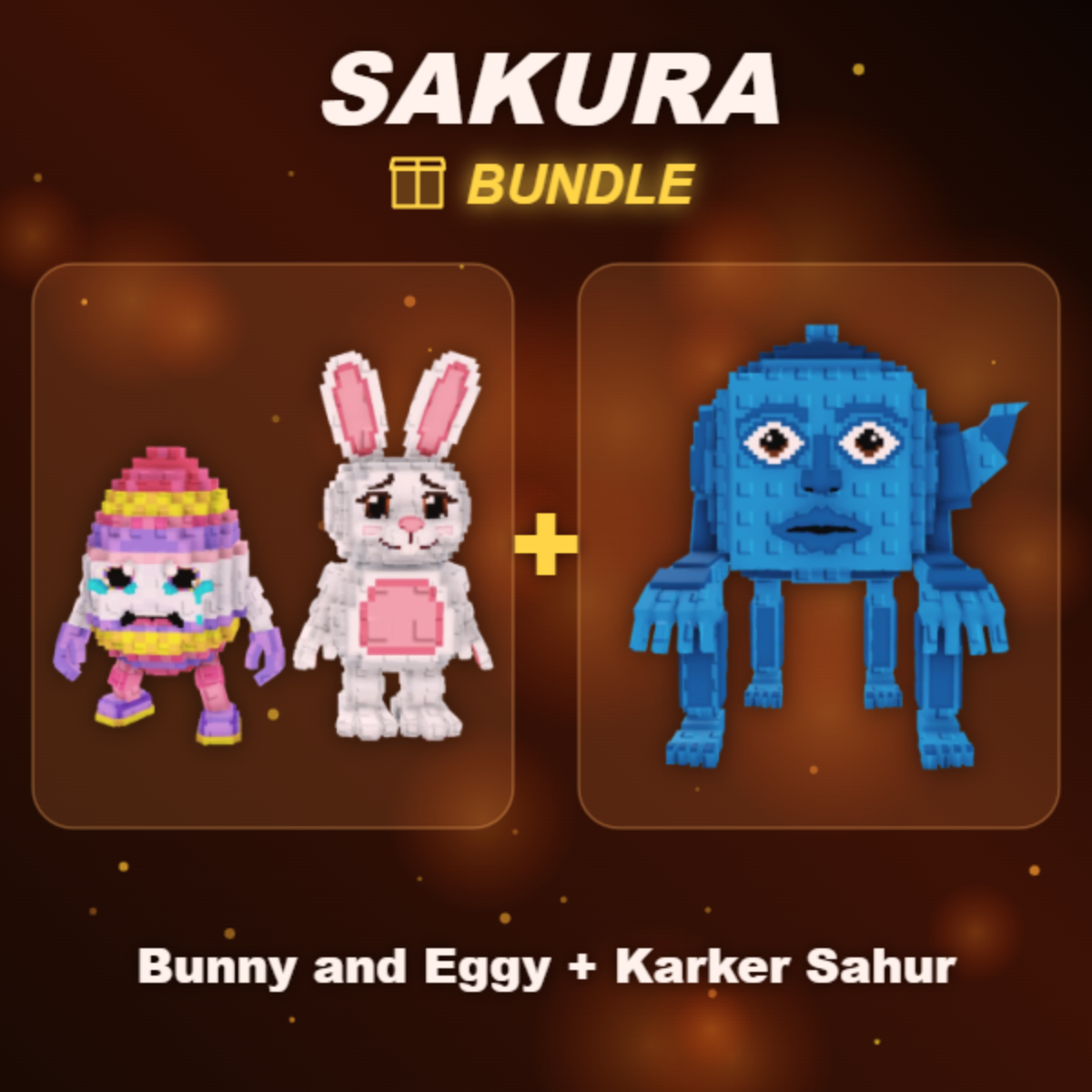 📦 BUNDLE ⭐ Bunny and Eggy + Karker Sahur ⭐
