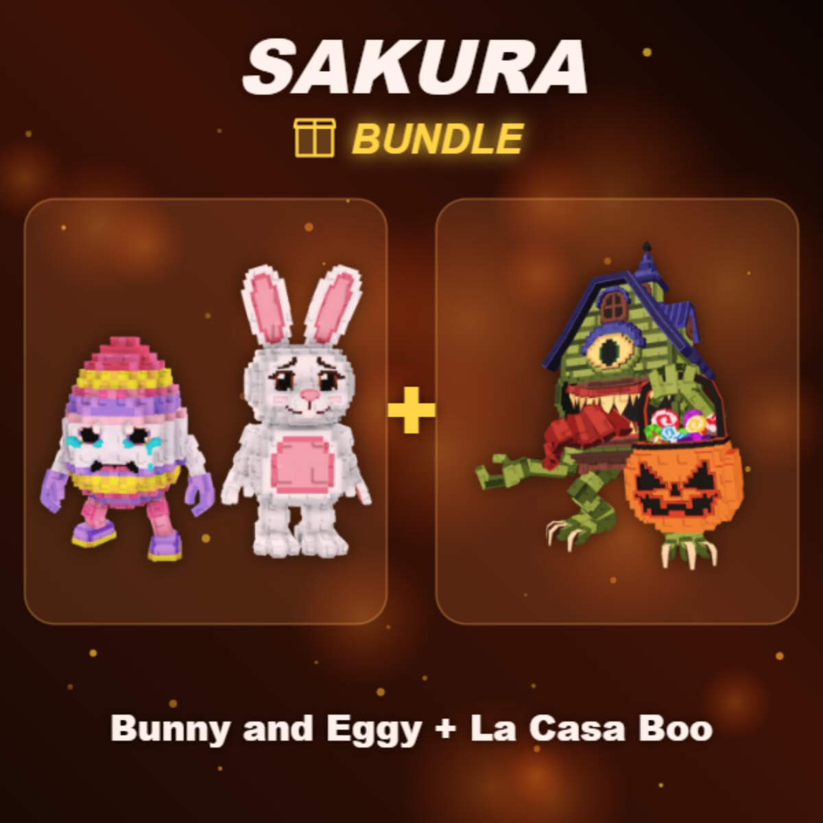 📦 BUNDLE ⭐ Bunny and Eggy + La Casa Boo ⭐