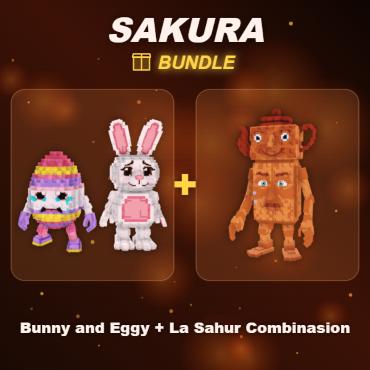 📦 BUNDLE ⭐ Bunny and Eggy + La Sahur Combinasion ⭐