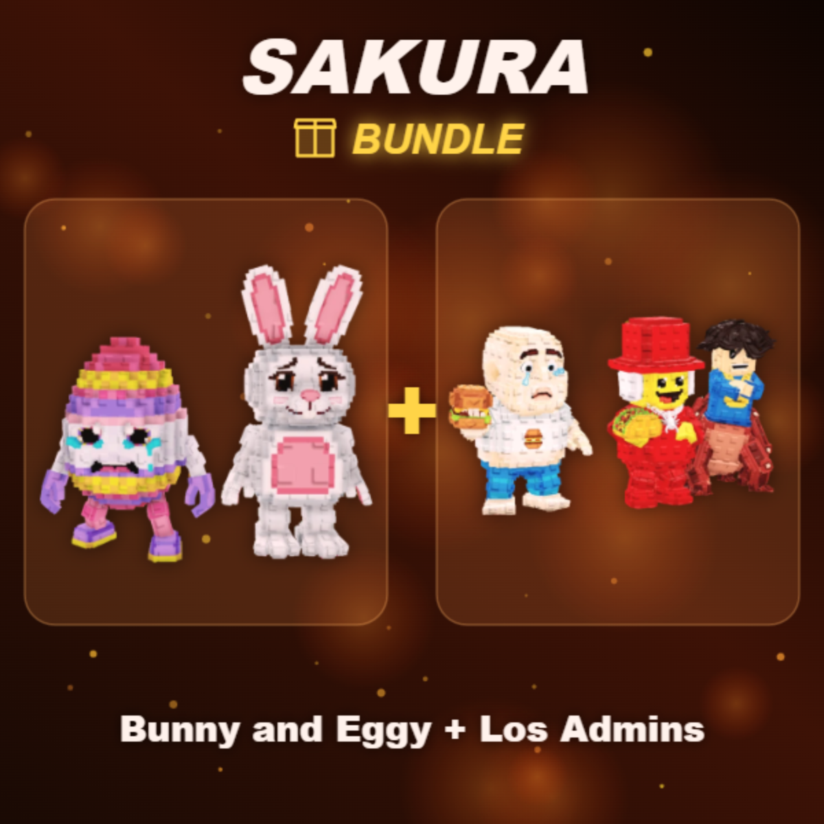 đŠ BUNDLE â Bunny and Eggy + Los Admins â