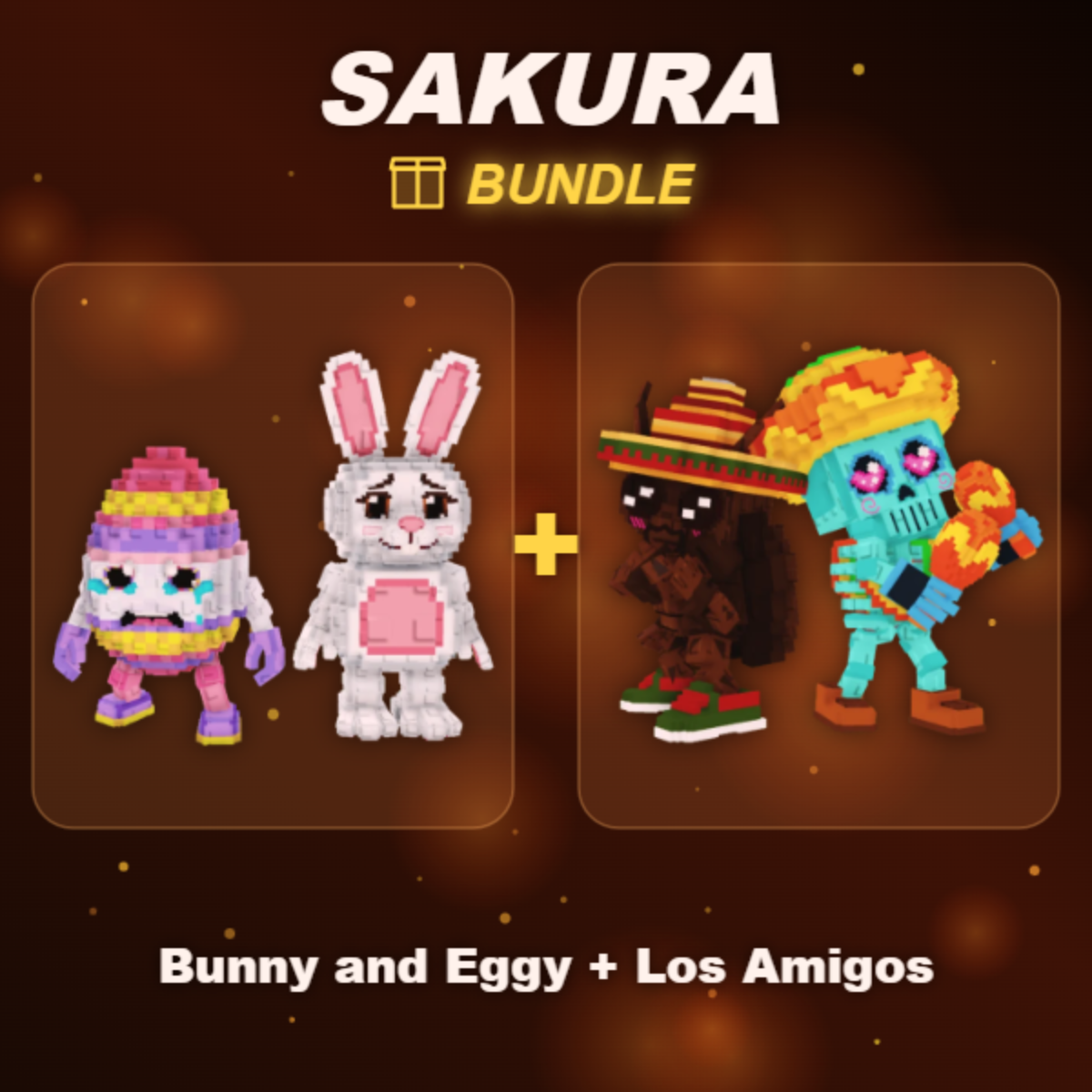📦 BUNDLE ⭐ Bunny and Eggy + Los Amigos ⭐