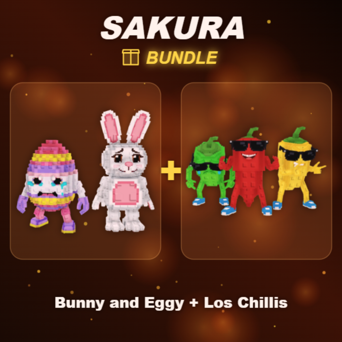 📦 BUNDLE ⭐ Bunny and Eggy + Los Chillis ⭐
