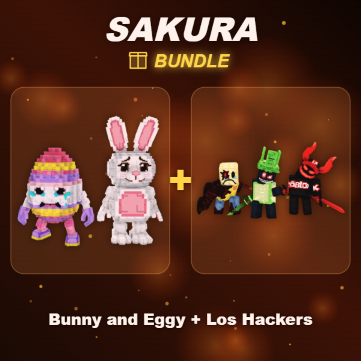 📦 BUNDLE ⭐ Bunny and Eggy + Los Hackers ⭐