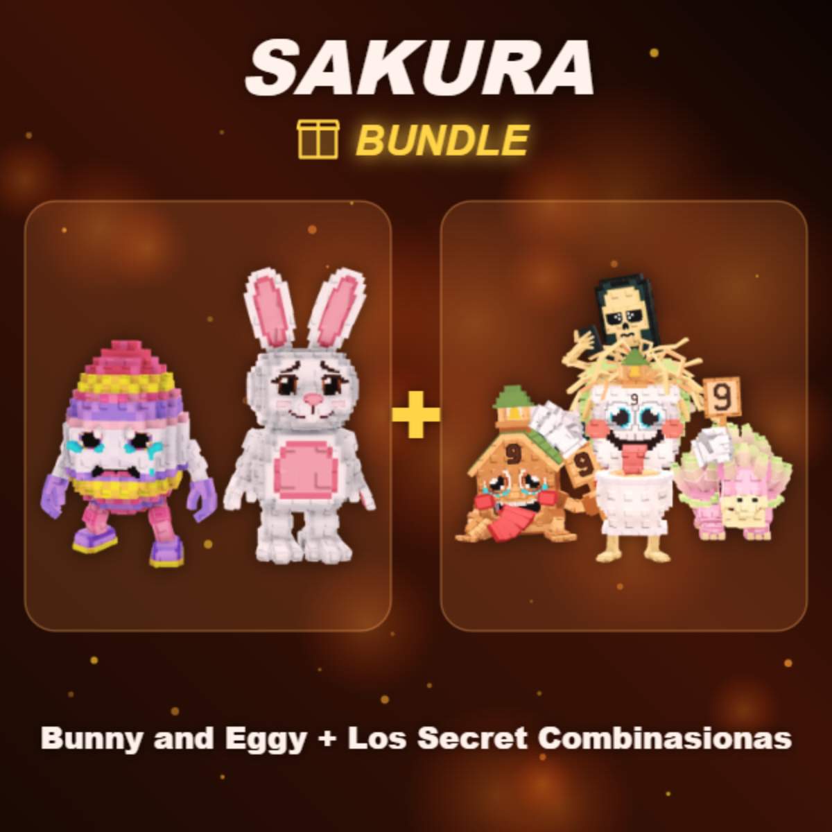 📦 BUNDLE ⭐ Bunny and Eggy + Los Secret Combinasionas ⭐