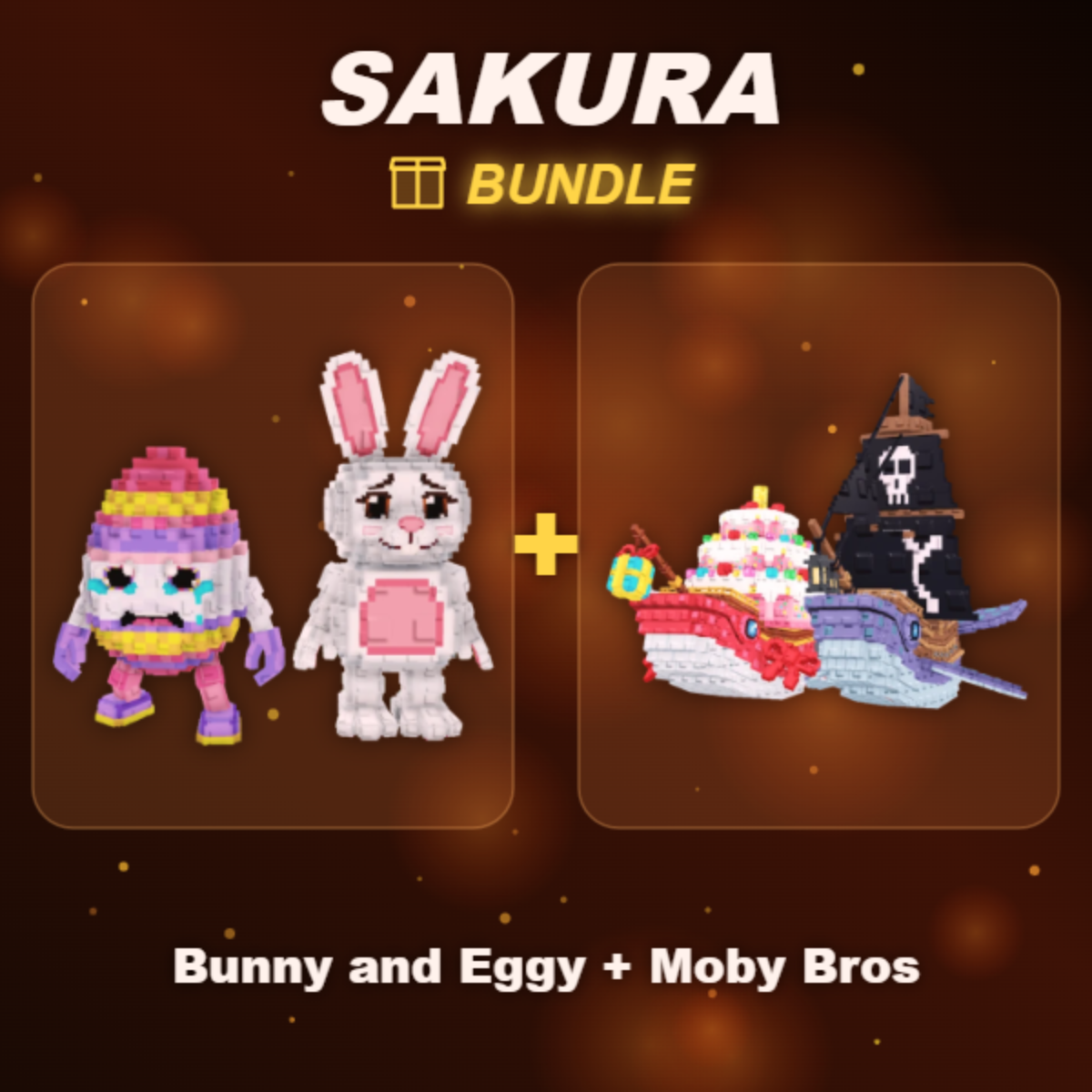 📦 BUNDLE ⭐ Bunny and Eggy + Moby Bros ⭐