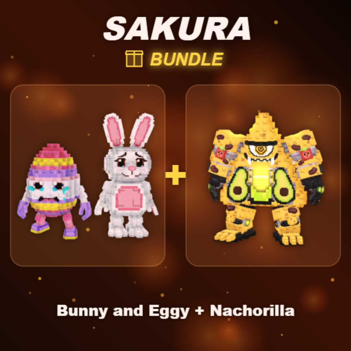 📦 BUNDLE ⭐ Bunny and Eggy + Nachorilla ⭐