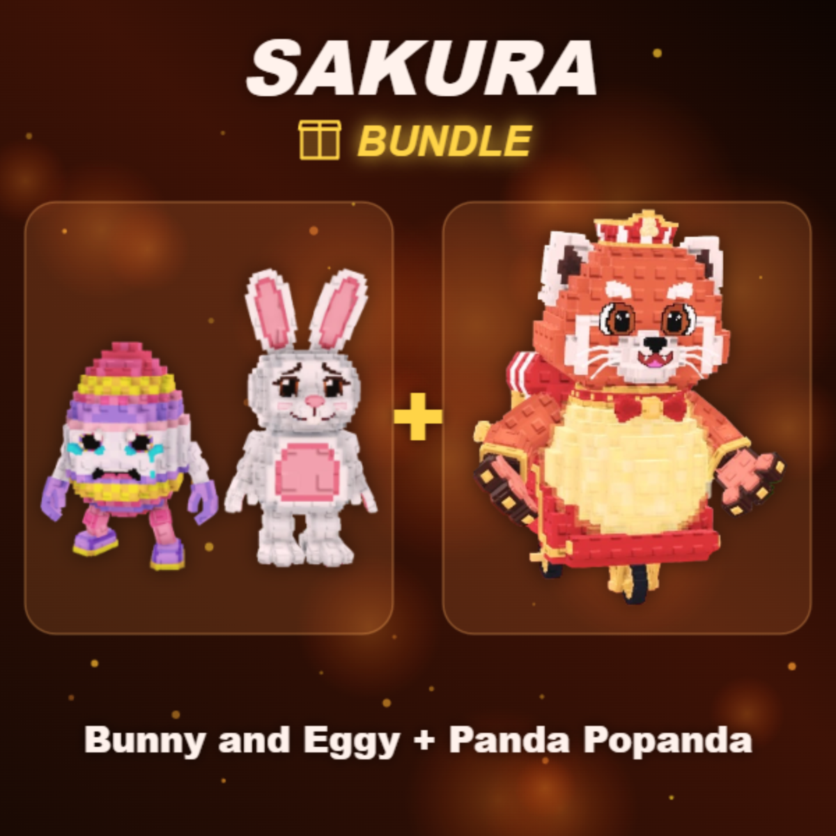 📦 BUNDLE ⭐ Bunny and Eggy + Panda Popanda ⭐