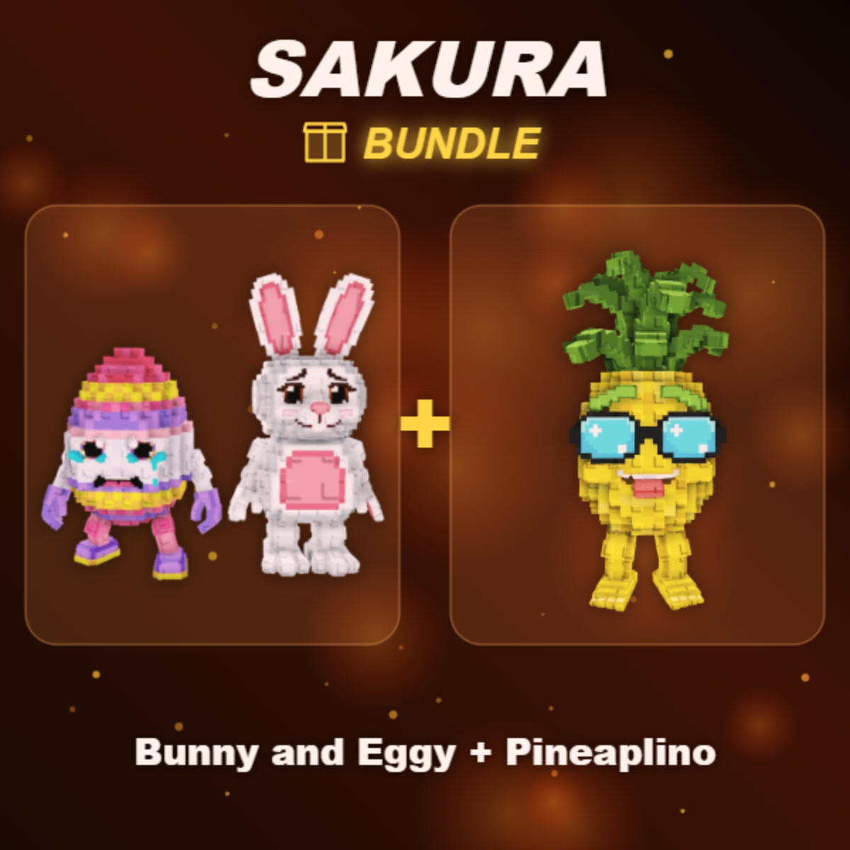 📦 BUNDLE ⭐ Bunny and Eggy + Pineaplino ⭐
