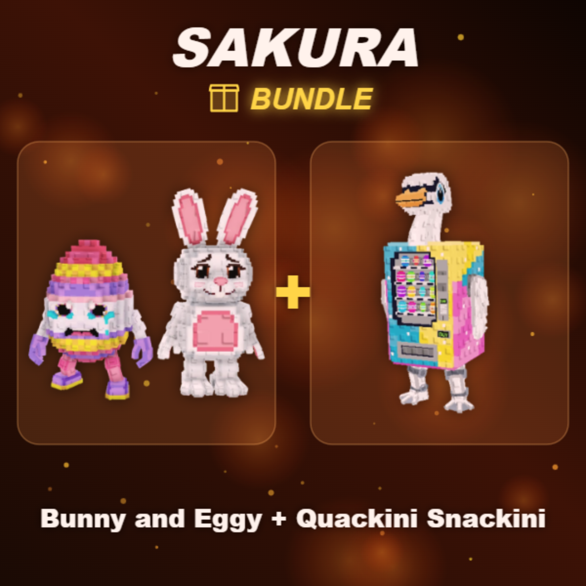 📦 BUNDLE ⭐ Bunny and Eggy + Quackini Snackini ⭐