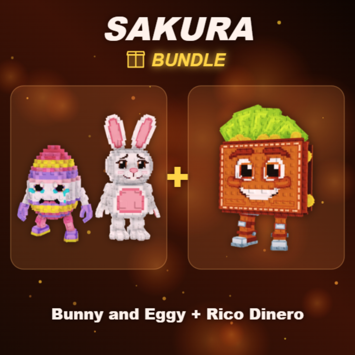 📦 BUNDLE ⭐ Bunny and Eggy + Rico Dinero ⭐
