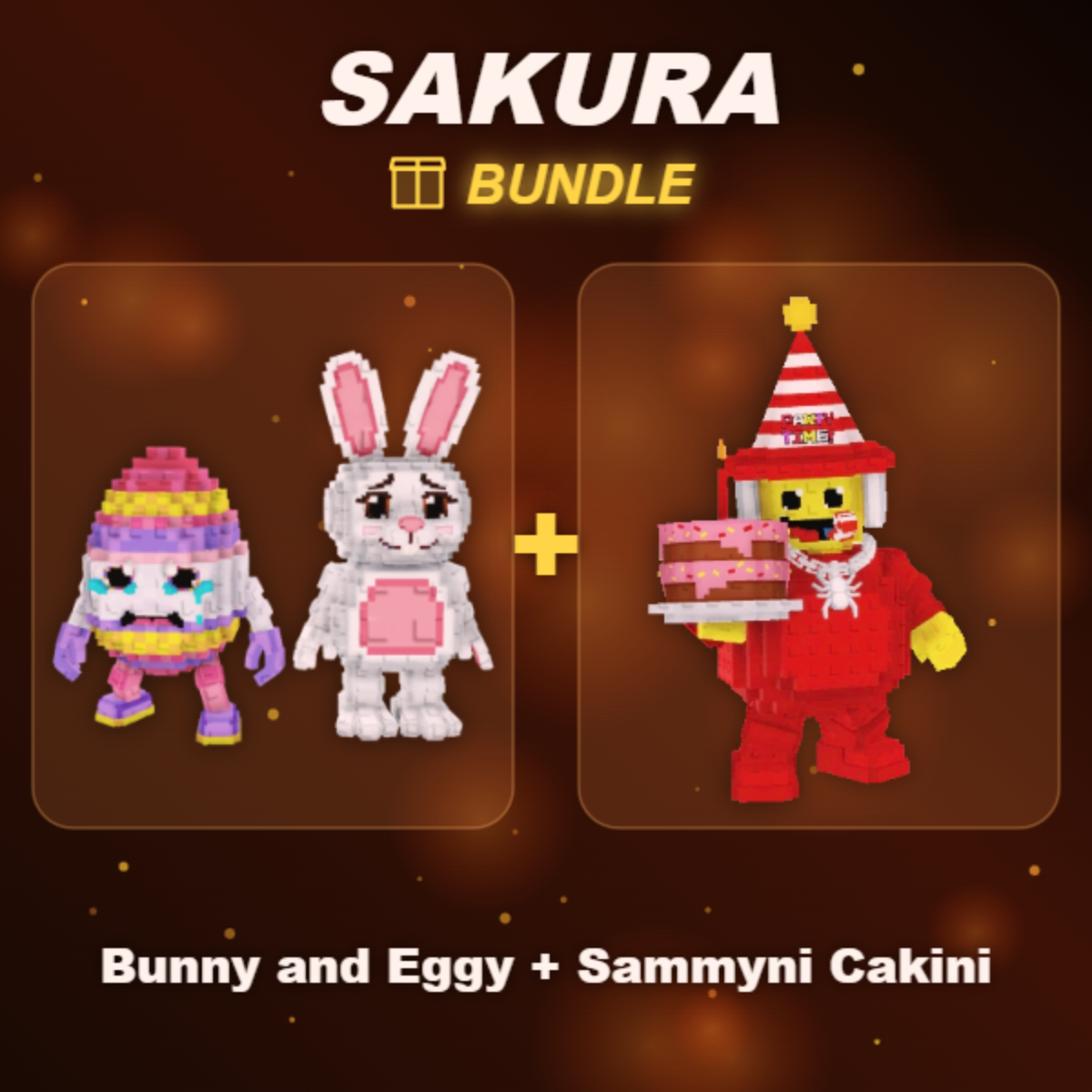 📦 BUNDLE ⭐ Bunny and Eggy + Sammyni Cakini ⭐