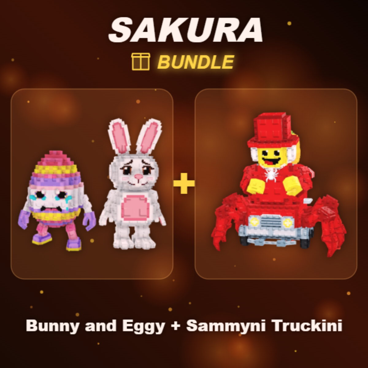 📦 BUNDLE ⭐ Bunny and Eggy + Sammyni Truckini ⭐