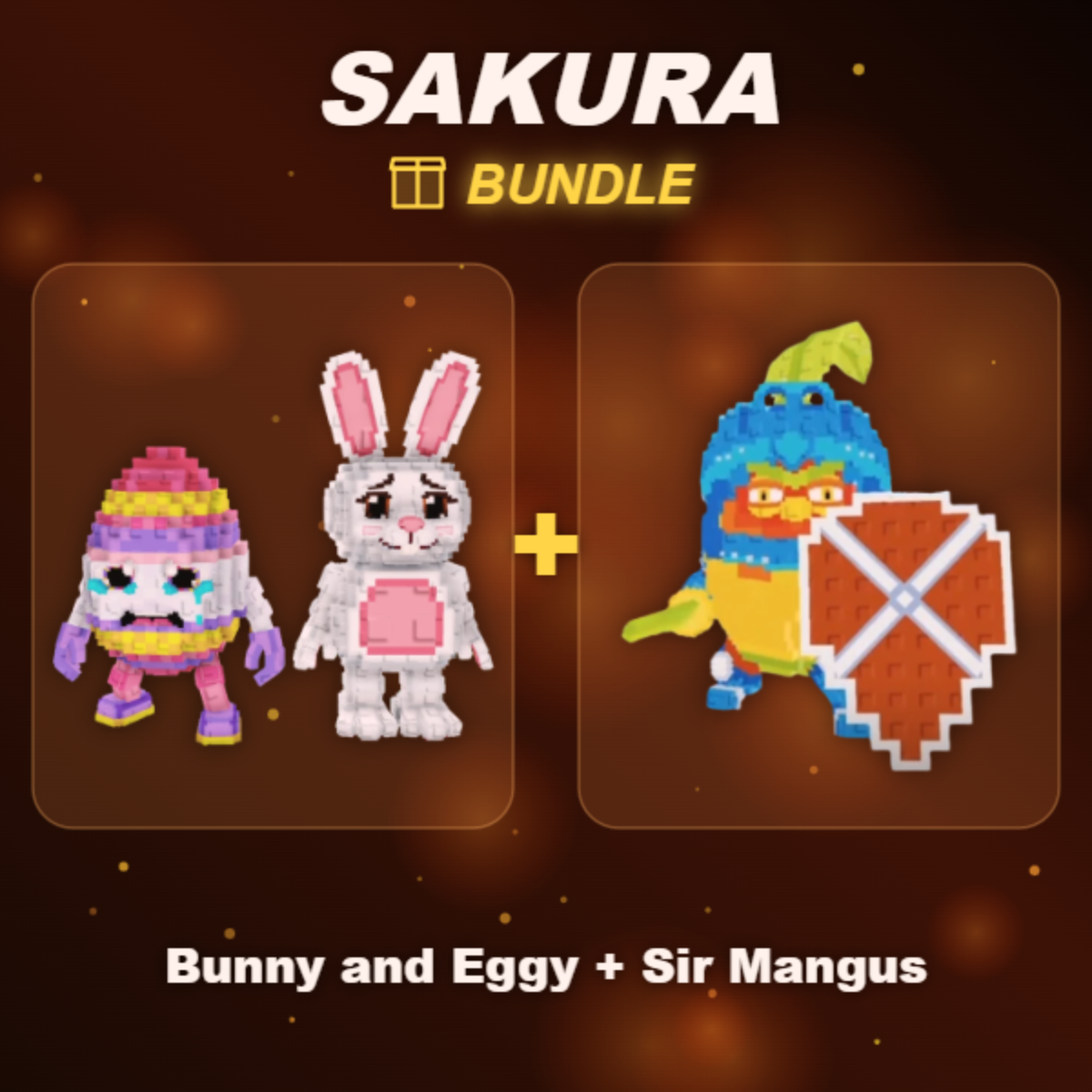 📦 BUNDLE ⭐ Bunny and Eggy + Sir Mangus ⭐