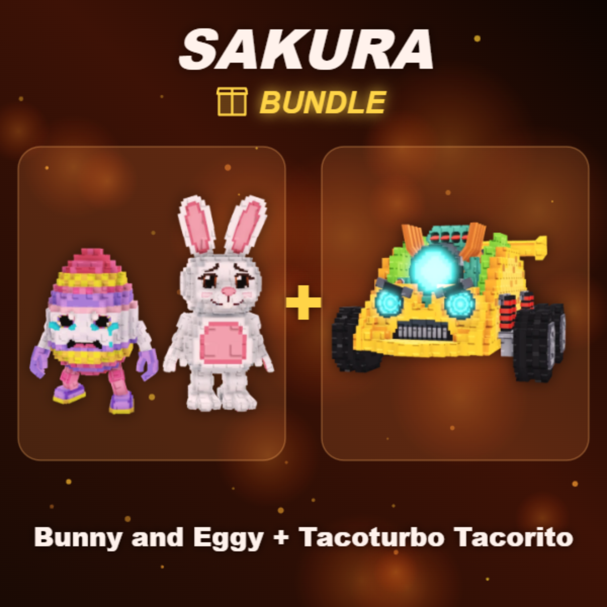 📦 BUNDLE ⭐ Bunny and Eggy + Tacoturbo Tacorito ⭐