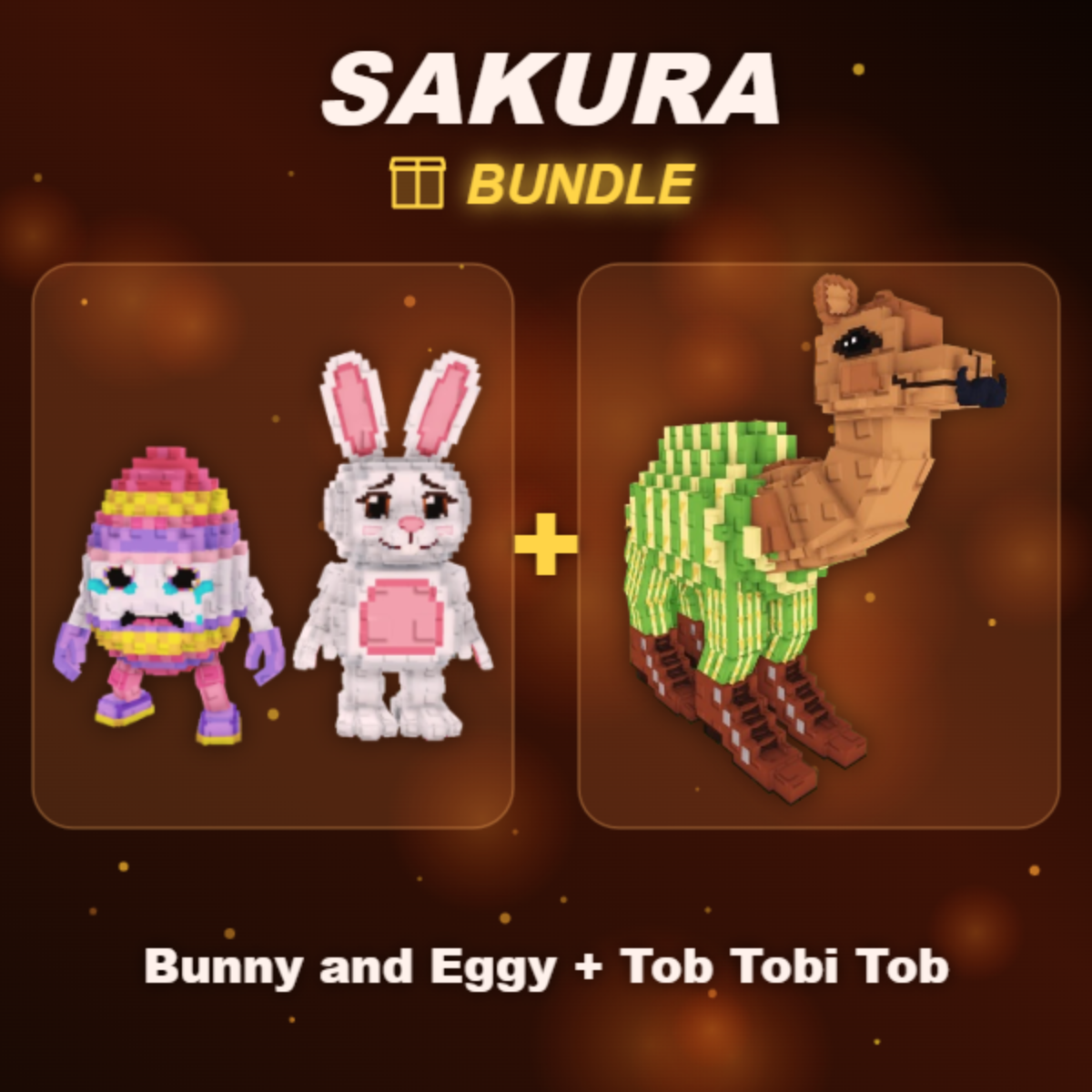 📦 BUNDLE ⭐ Bunny and Eggy + Tob Tobi Tob ⭐