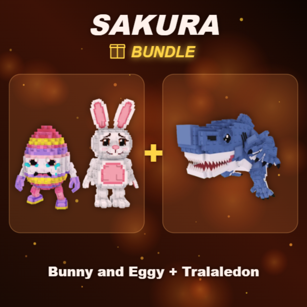 📦 BUNDLE ⭐ Bunny and Eggy + Tralaledon ⭐