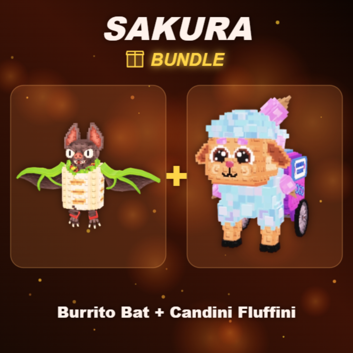 📦 BUNDLE ⭐ Burrito Bat + Candini Fluffini ⭐
