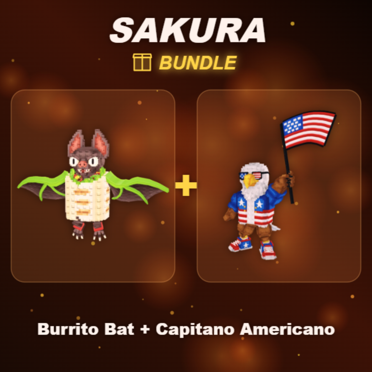 📦 BUNDLE ⭐ Burrito Bat + Capitano Americano ⭐