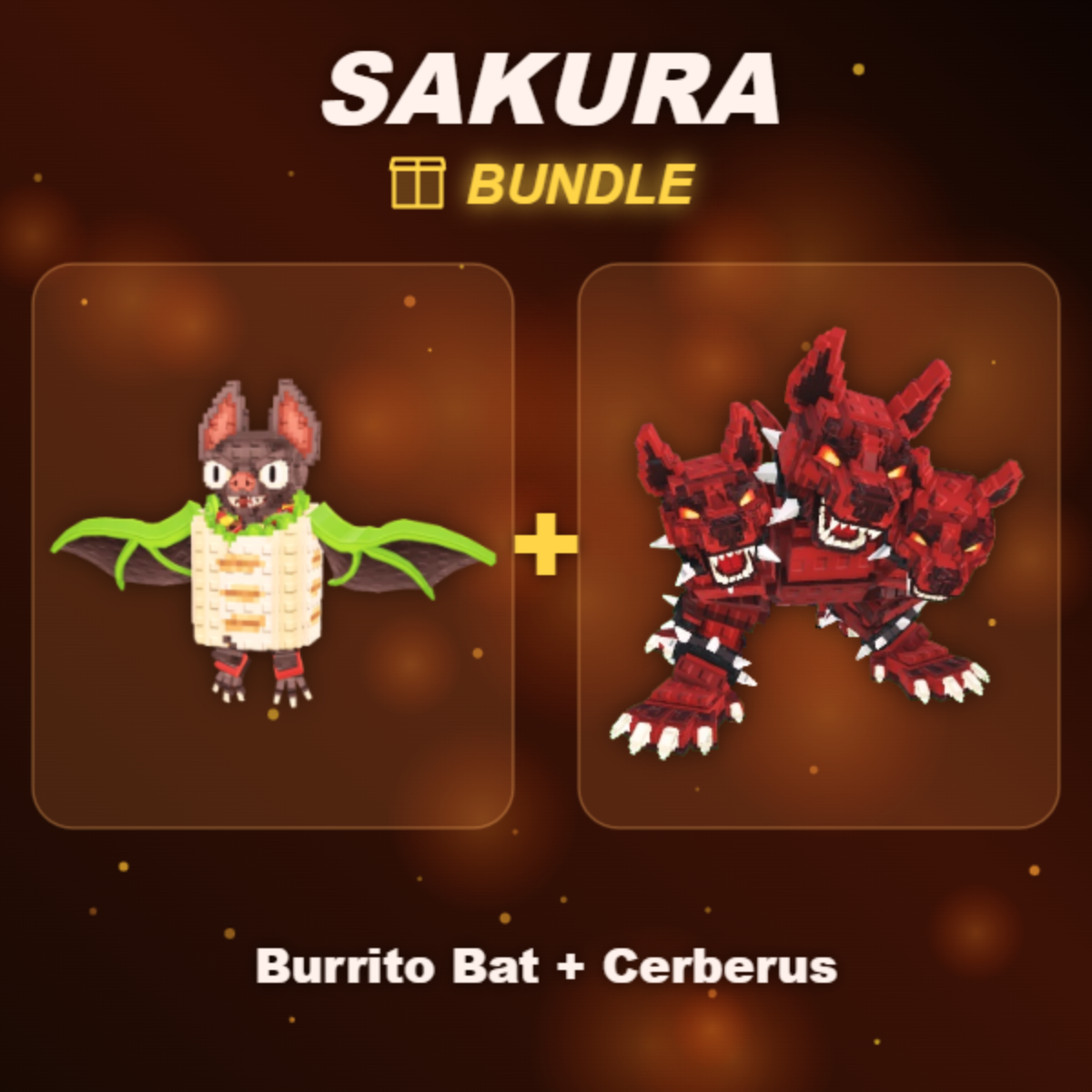 📦 BUNDLE ⭐ Burrito Bat + Cerberus ⭐