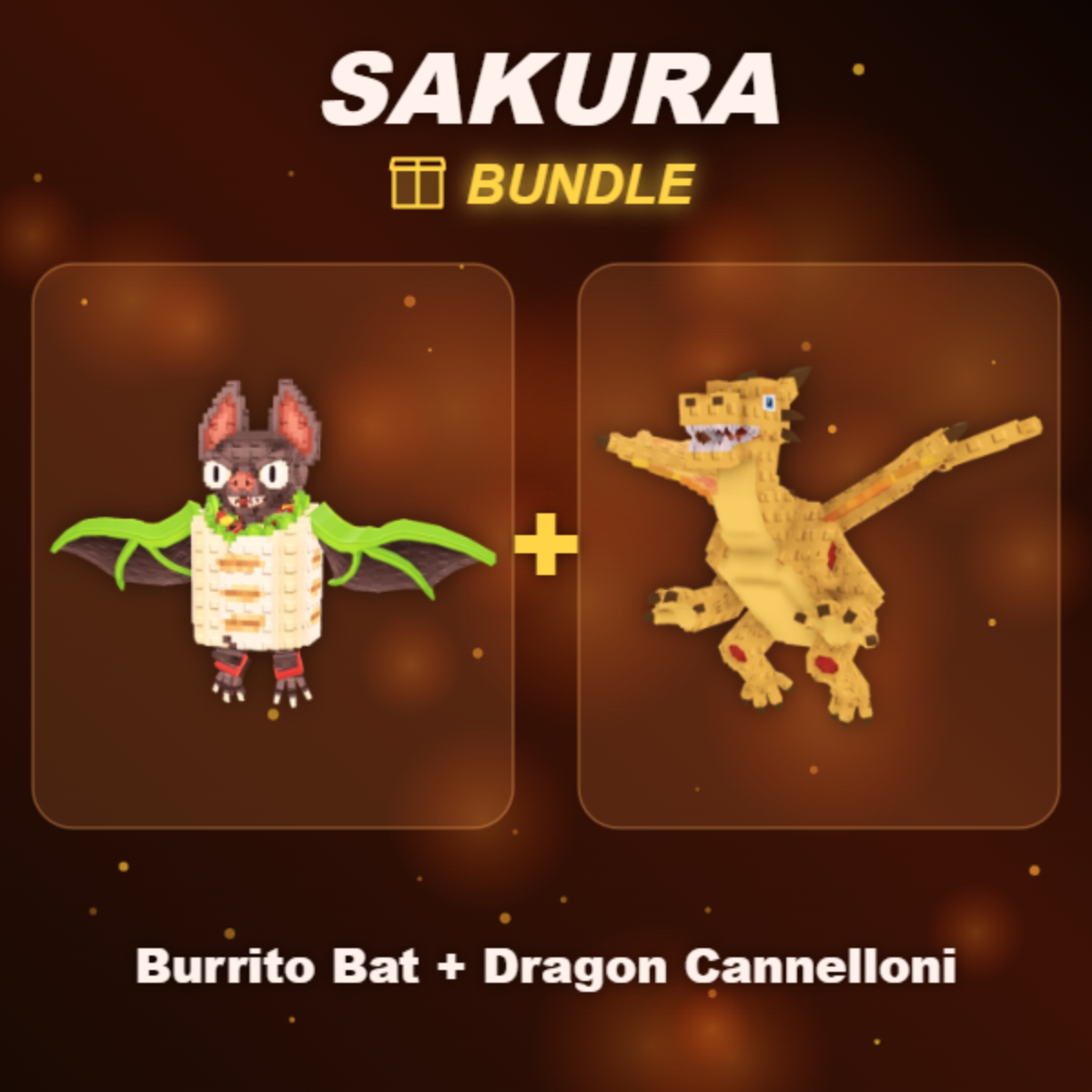 📦 BUNDLE ⭐ Burrito Bat + Dragon Cannelloni ⭐