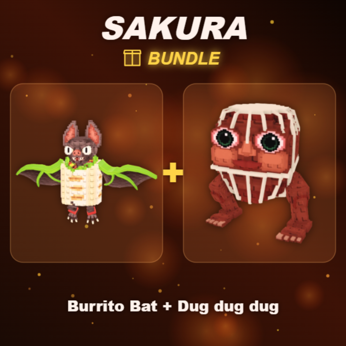 📦 BUNDLE ⭐ Burrito Bat + Dug dug dug ⭐