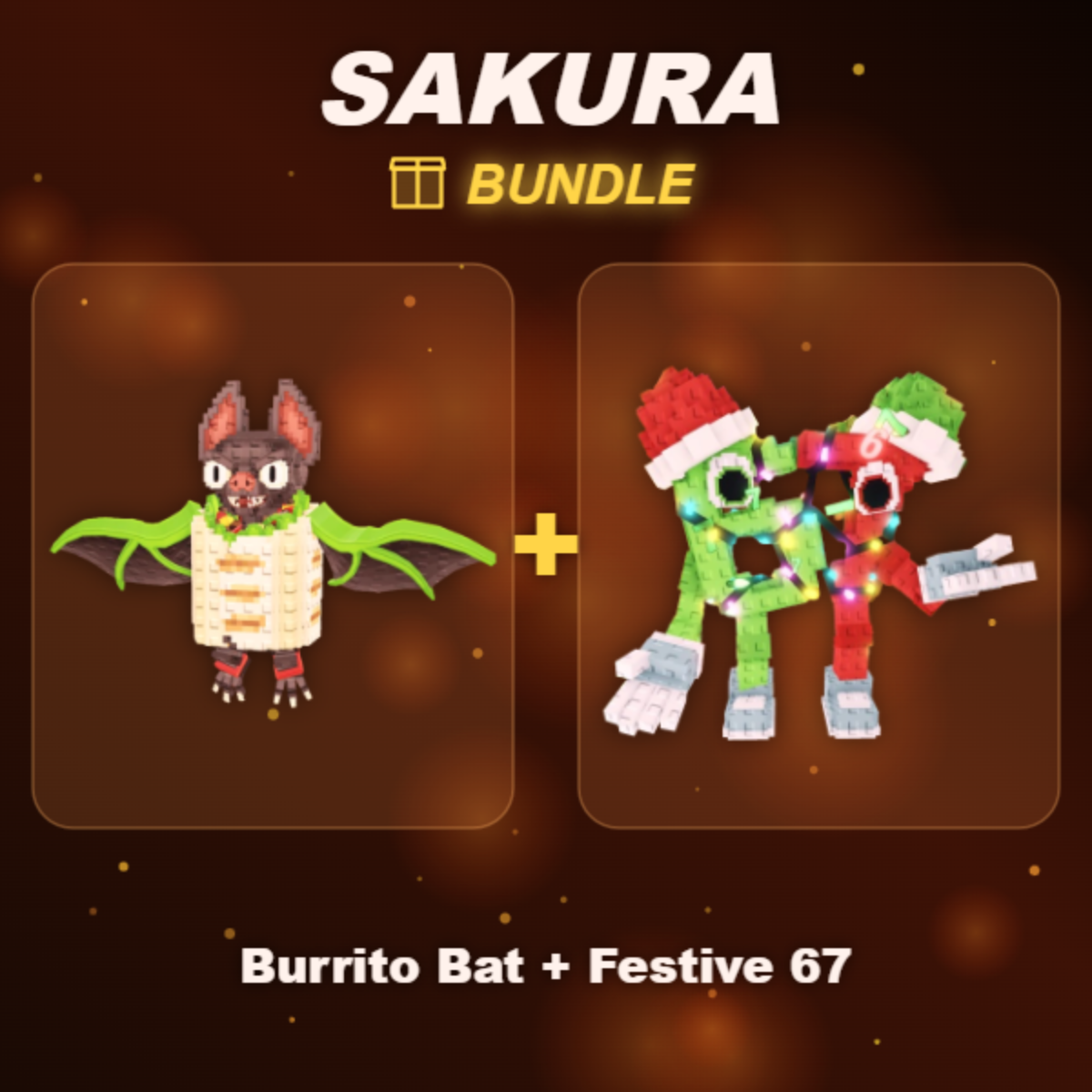 📦 BUNDLE ⭐ Burrito Bat + Festive 67 ⭐