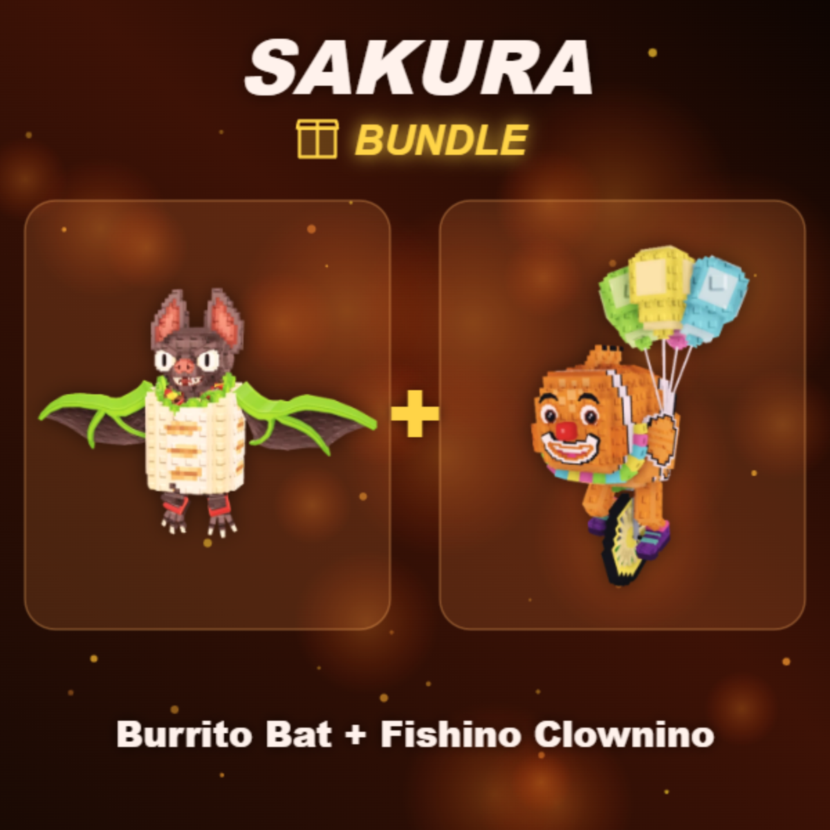 📦 BUNDLE ⭐ Burrito Bat + Fishino Clownino ⭐