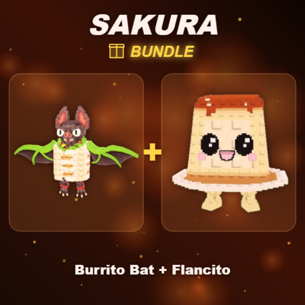 📦 BUNDLE ⭐ Burrito Bat + Flancito ⭐