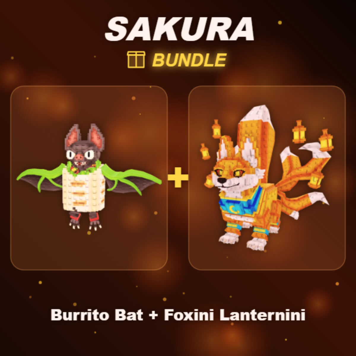 📦 BUNDLE ⭐ Burrito Bat + Foxini Lanternini ⭐