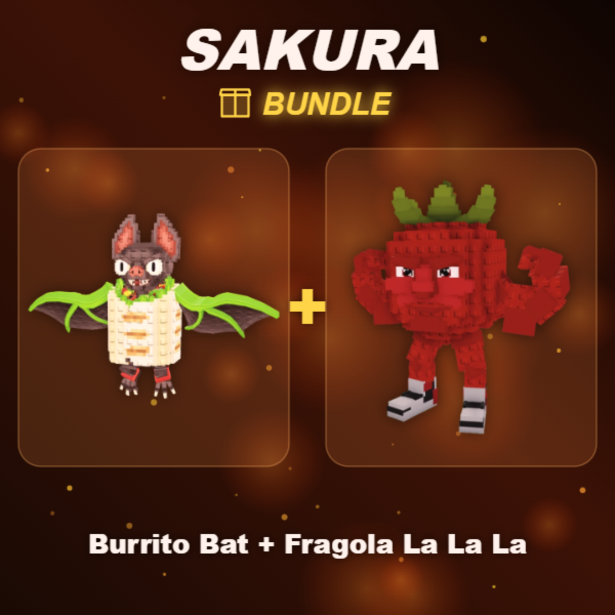 📦 BUNDLE ⭐ Burrito Bat + Fragola La La La ⭐