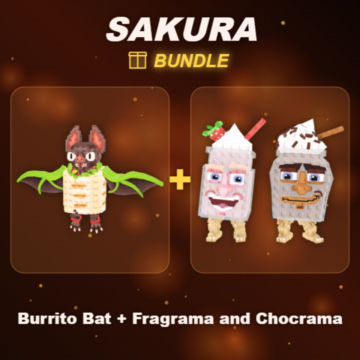 📦 BUNDLE ⭐ Burrito Bat + Fragrama and Chocrama ⭐