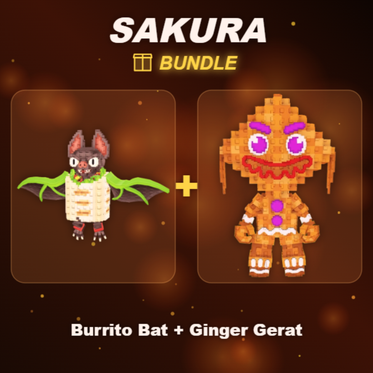 📦 BUNDLE ⭐ Burrito Bat + Ginger Gerat ⭐