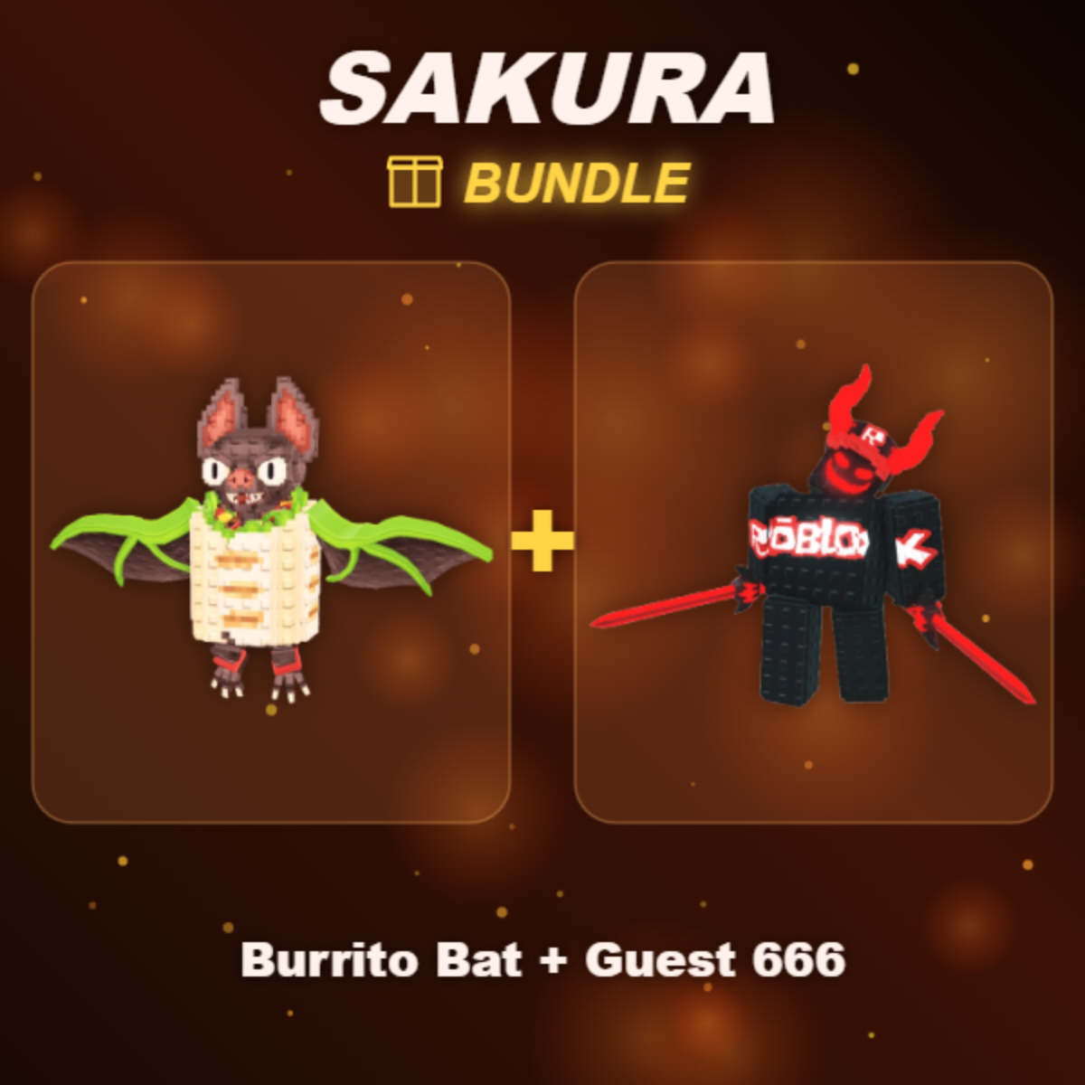 📦 BUNDLE ⭐ Burrito Bat + Guest 666 ⭐