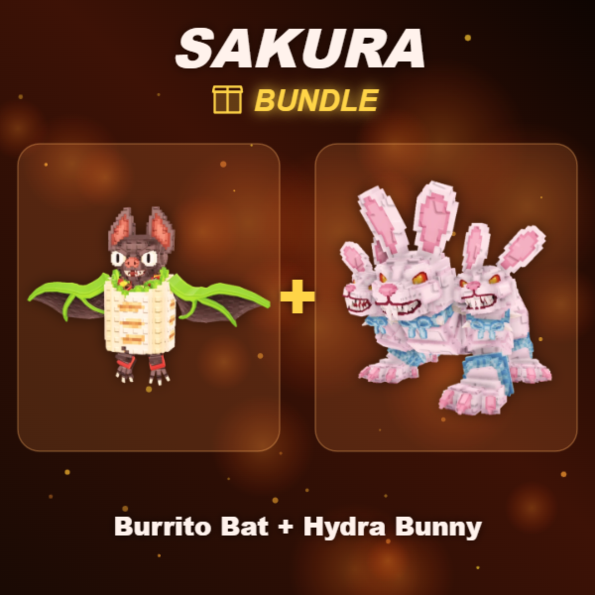📦 BUNDLE ⭐ Burrito Bat + Hydra Bunny ⭐
