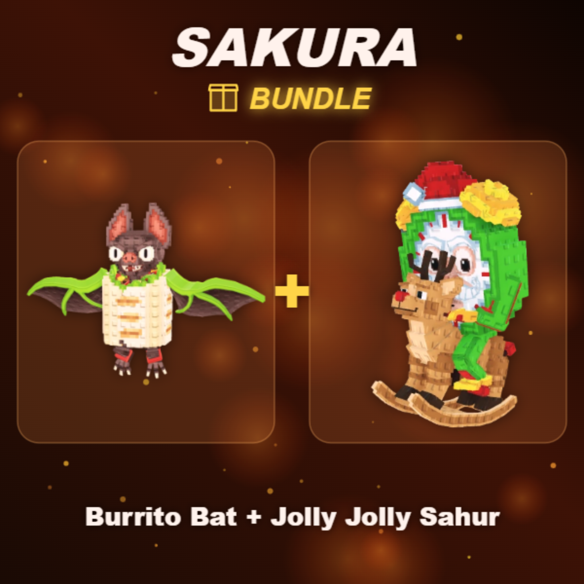📦 BUNDLE ⭐ Burrito Bat + Jolly Jolly Sahur ⭐